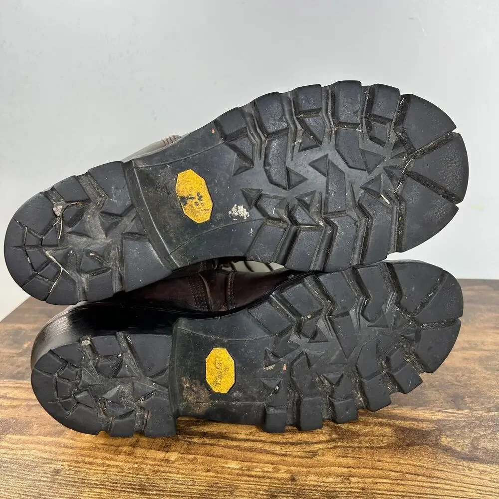 Hall's Mens 10.5 D 10” Waterproof Goretex Steel Toe Lineman Boots USA Made